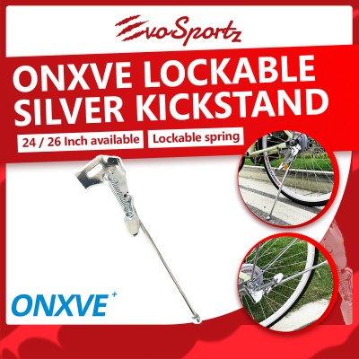 ONXVE Lockable Silver Kickstand