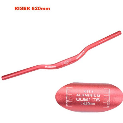 62cm Riser Handlebar (Red)