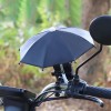 Bicycle Phone Holder with Mini Umbrella Shade